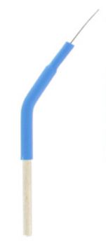 HF Drahtelektrode – 45° abgewinkelt, Ø 0,2 mm, Set 6 Stück